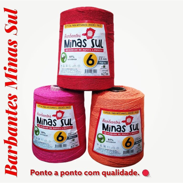 Barbantes Minas Sul 600g Fio N6