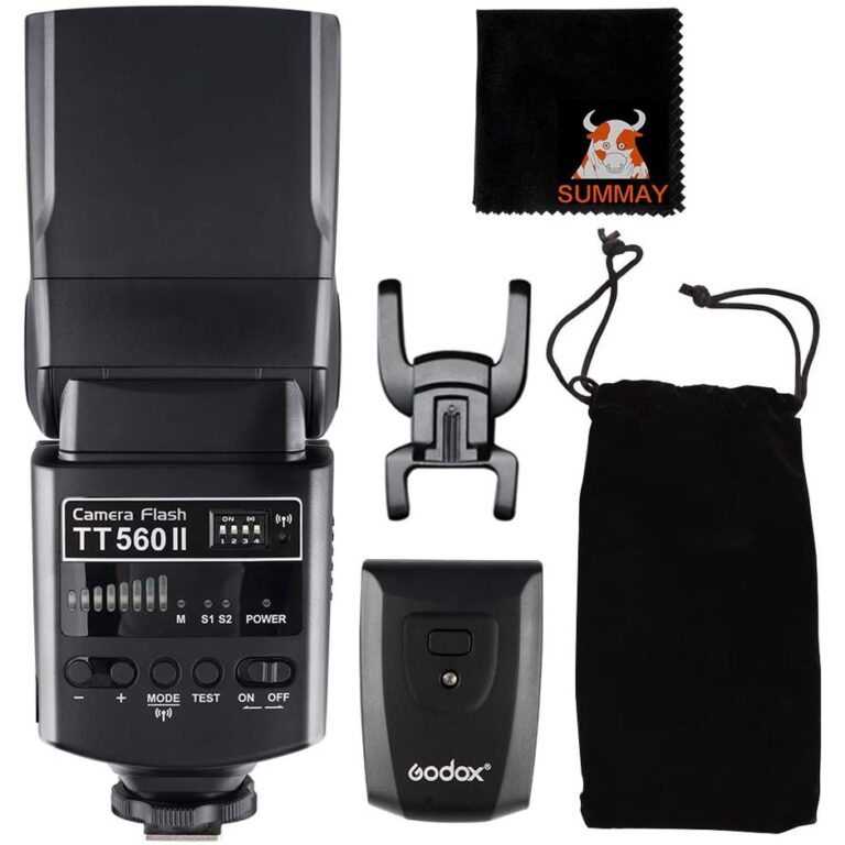 Flash Speedlite Godox TT560 II com Radio Flash Emb