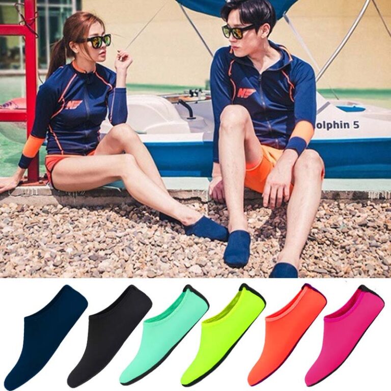 Outdoor swimming beach socks, snorkeling shoe set,
