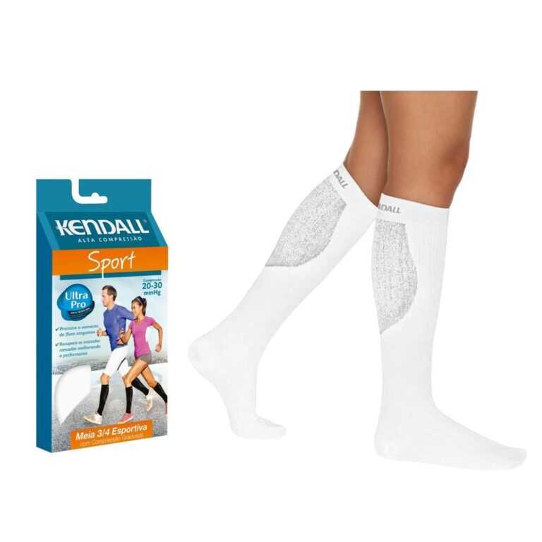 Meia Kendall Sport 3/4 Alta Compressão