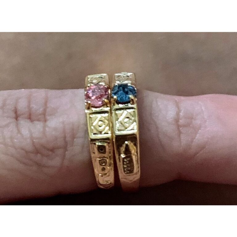 Anel de formatura ABC e 5 ano ajustável, reguláv