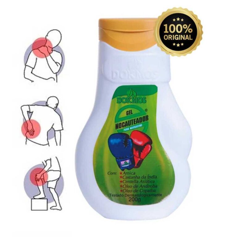 KIT GEL DE ARNICA MASSAGEM PARA DOR CORPO RELAXANT