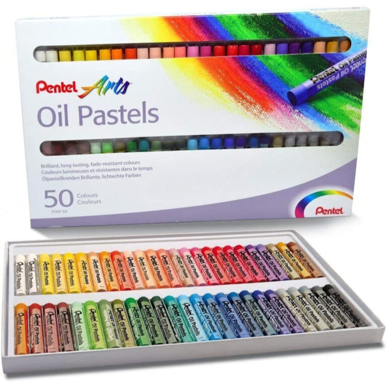 Giz Pastel Oleoso Pentel Arts – 50 Cores