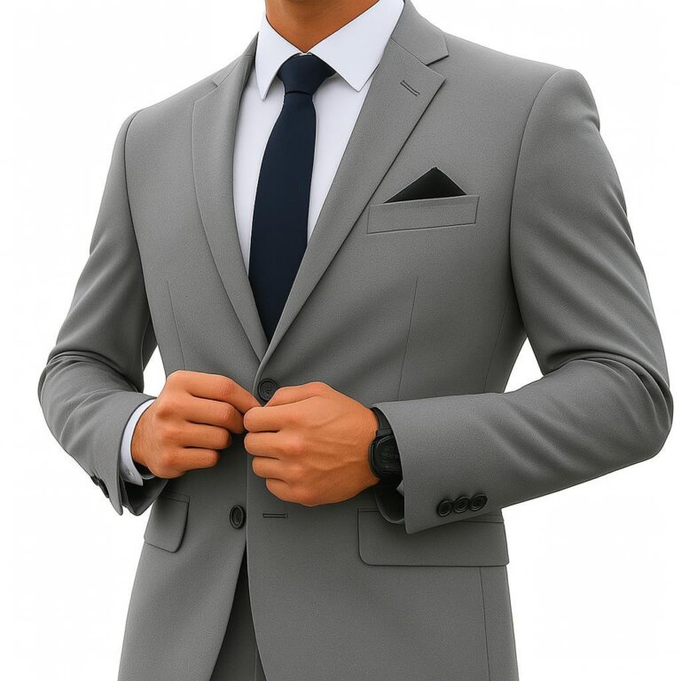 Blazer Masculino Slim Oxford / Casaco Casual Premi