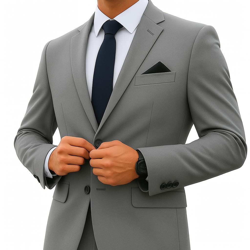 Blazer Masculino Slim Oxford / Casaco Casual Premium