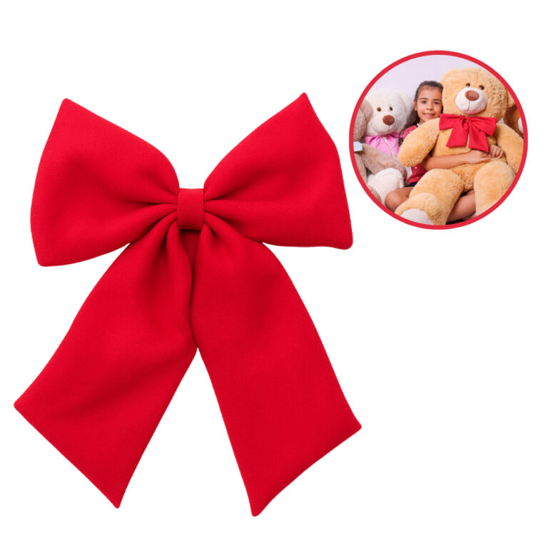 Laço de Tecido Grande Para Urso de Pelúcia Gigan