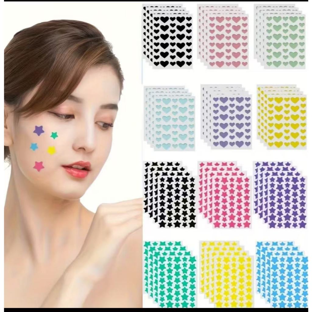 Marca Patches Para Remoção De Acne Em Forma De Estrela Adesivos De Cuidados Faciais Para Espinhas Ma