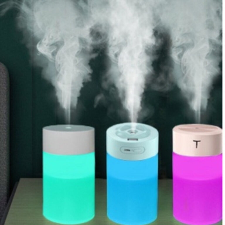 Mini Umidificador De Ar Portátil Usb Led 260ml AT