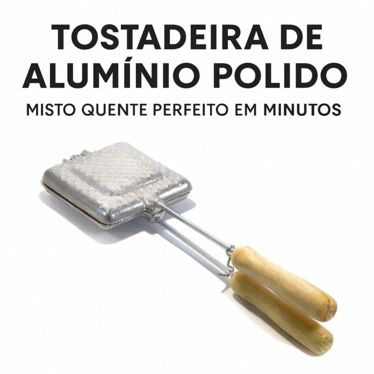Tostadeira de Alumínio para Fogão Sanduicheira M