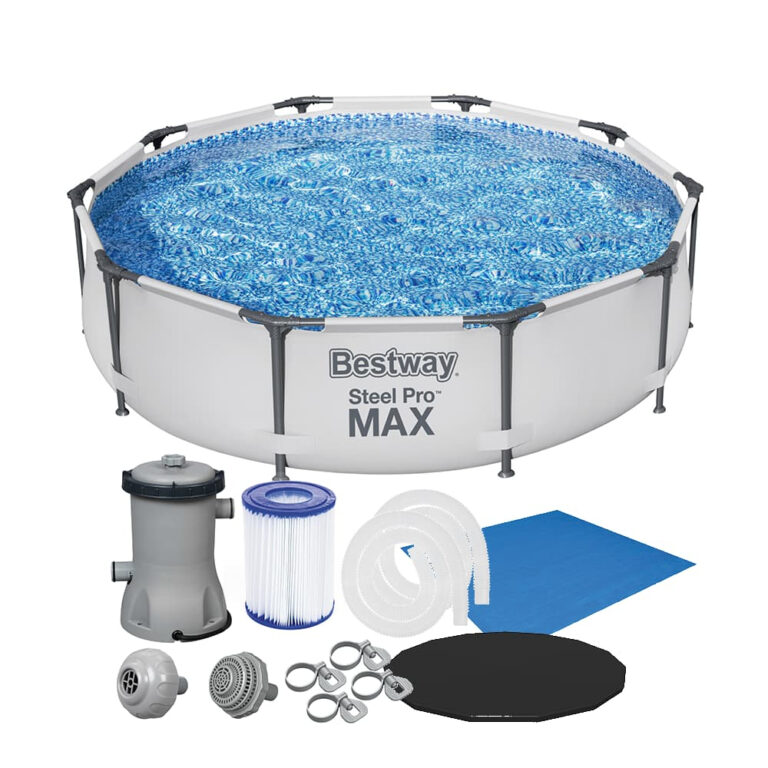 Piscina Estrutural 4678L Circular Pro Max + Filtro