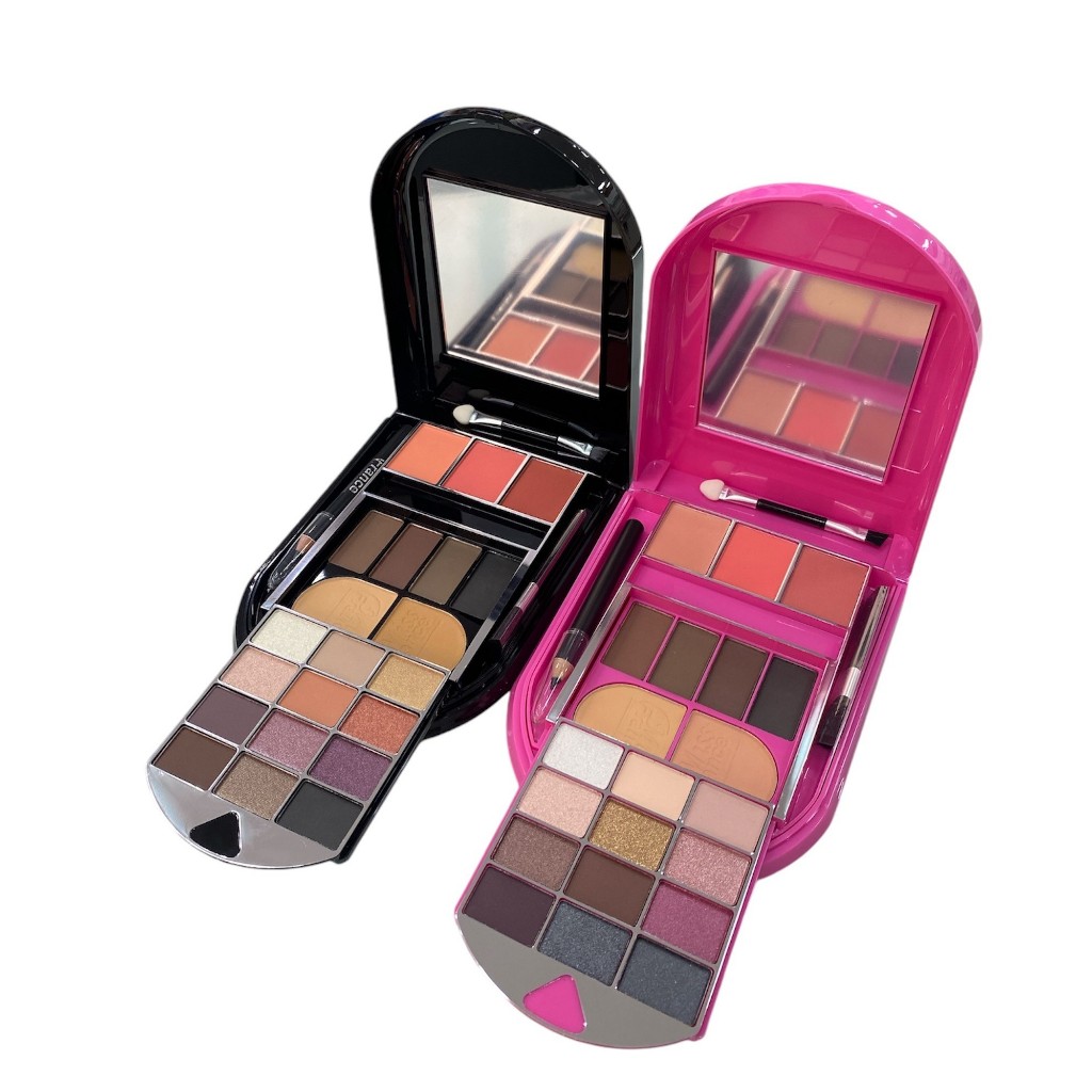 Estojo Kit De Maquiagem Completo – Miss France Sombras