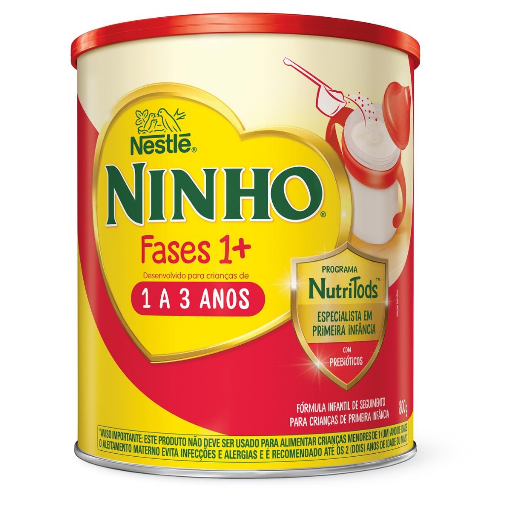 Fórmula Infantil Ninho Fases 1+ com 800g