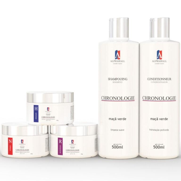 KIT 5 Cronograma Capilar Shampoo Condicionador Má