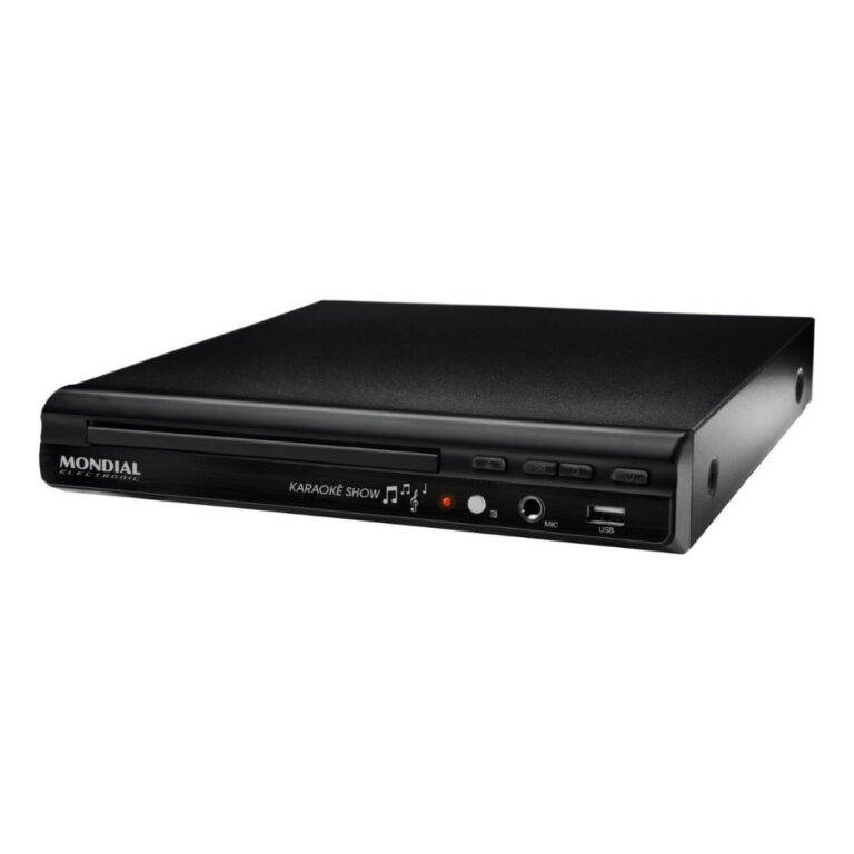 DVD Karaokê Mondial – DVD Player D-20 Com K