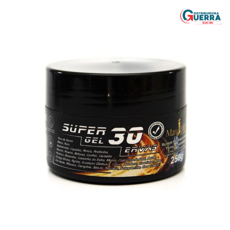 1 UNIDADE DE SUPER GEL 30 ERVAS MARY LIFE 250G