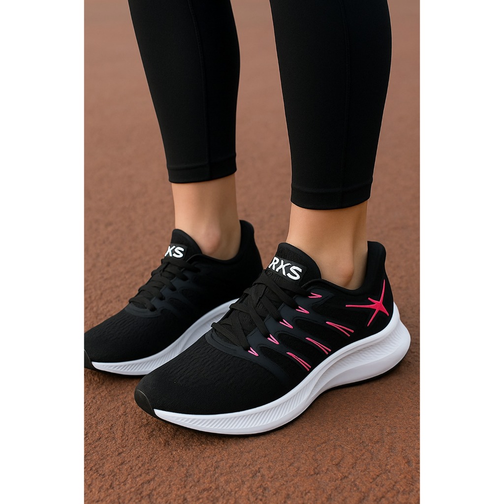 Tênis Feminino Caminhada Corrida Leve Respirável Esportivo Academia Envio Imediato