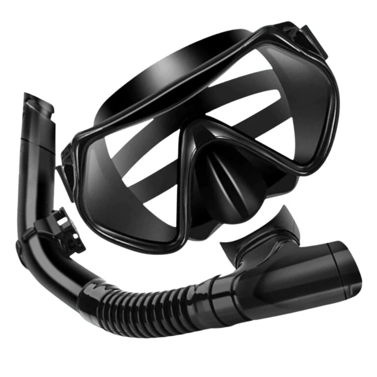 Kit Máscara Mergulho Profissional Snorkel Ajustá