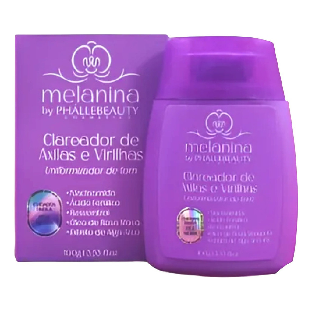 Clareador De Axilas E Virilhas Melanina By Phállebeauty