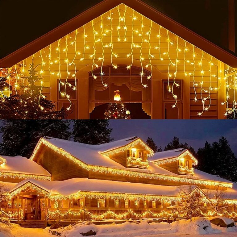 Cascata Natal 400 Lâmpadas Led Fixo e 10 metros F