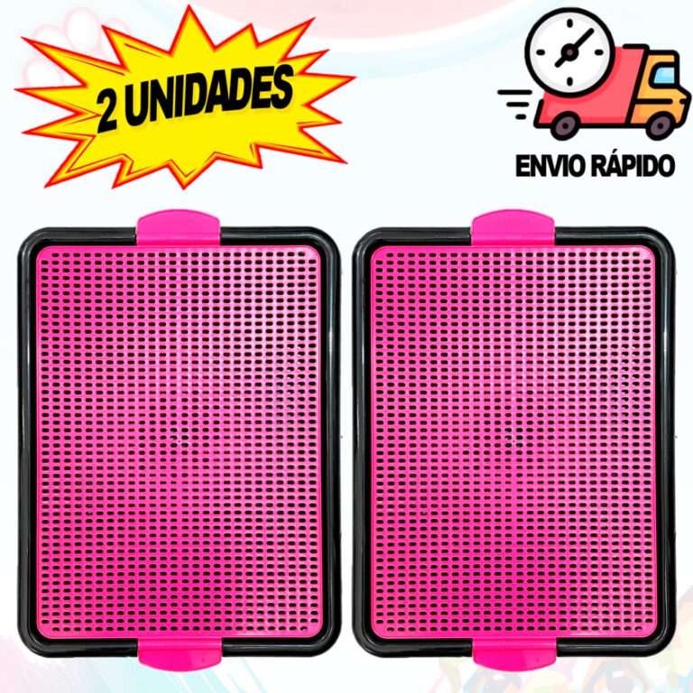 Kit 2 Sanitário Cachorro Grande Tapete Higiênico