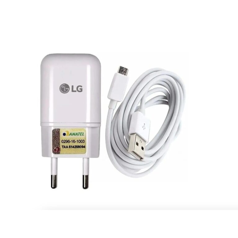 Carregador LG K4 K8 K10 K11 K12 + Turbo Power Turb