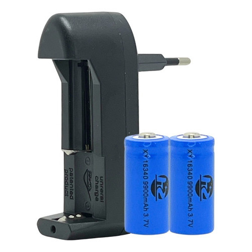 2 Bateria De Grande Durabilidade 16340 Cr123a Reca