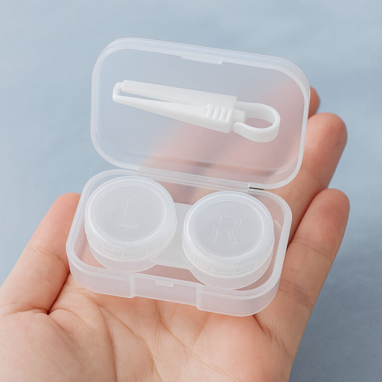 Estojo Para Lentes Contato Case Caixa Porta Lentes