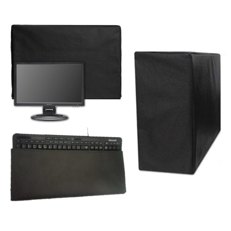 Kit de Capa para CPU Teclado e Monitor 17 Polegada