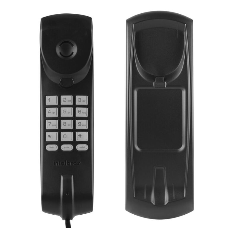 Telefone Fixo Intelbras TC 20 Preto Interfone Gond