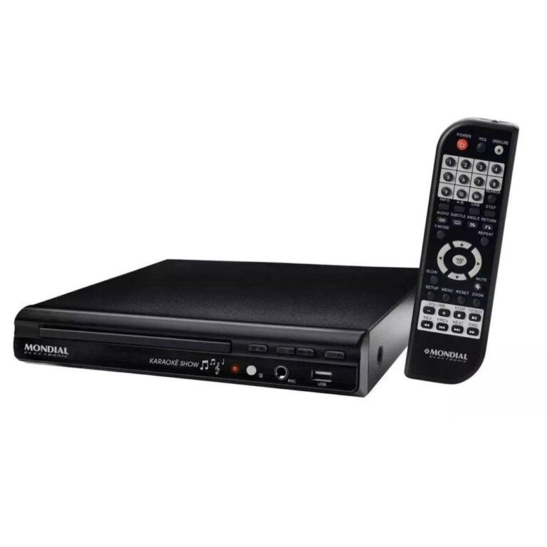 DVD Player D20 com Karaokê Mp3 Usb II Mondial Biv