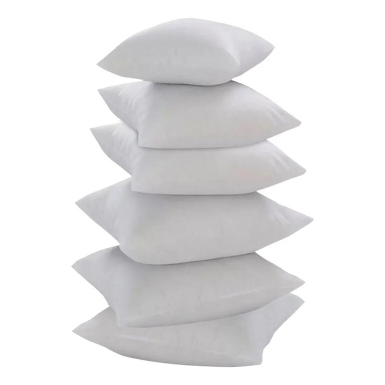 Kit Jogo 6 Enchimento de Almofada Refil 45x45cm Fi