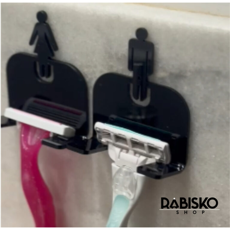 Kit Suporte Organizador Para Aparelho de Barbear e