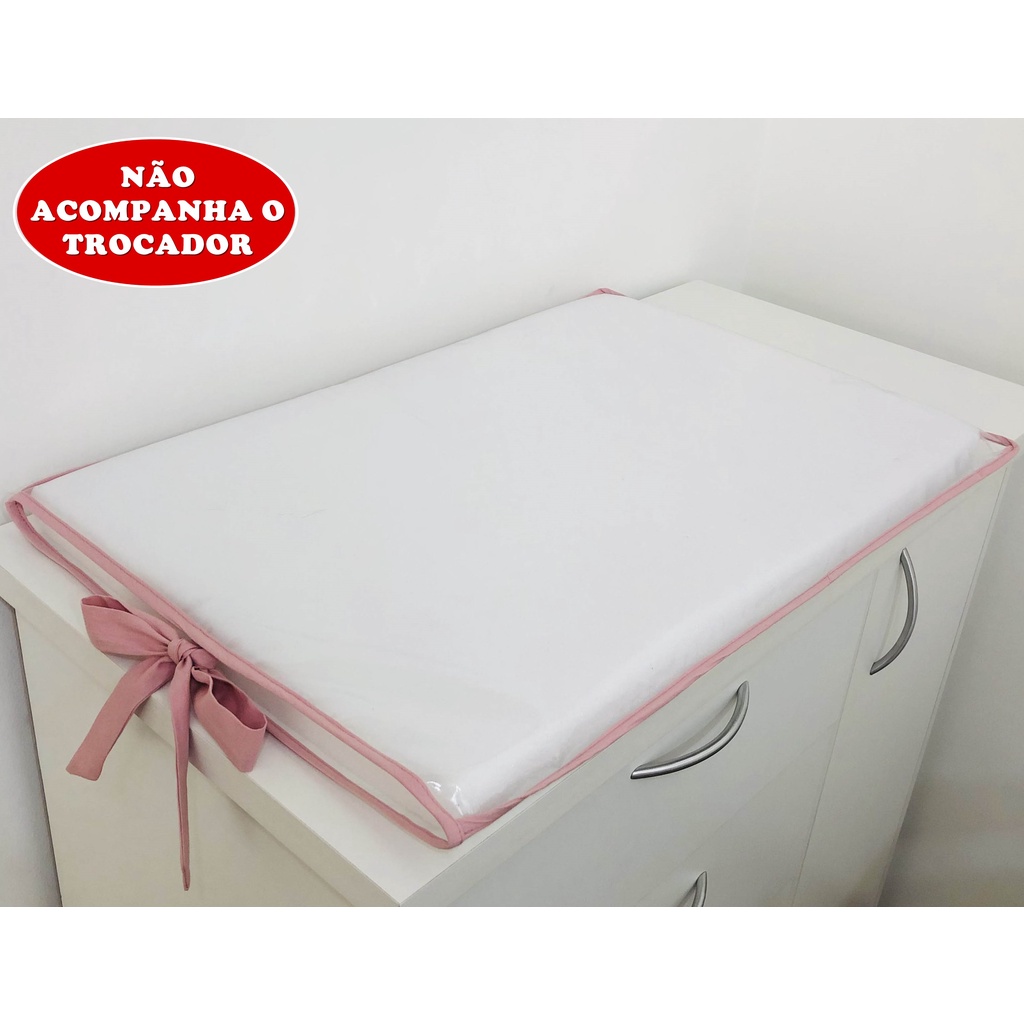 Capa Plastica Transparente Para Trocador De Nenem- Plastico Protetor Promoção