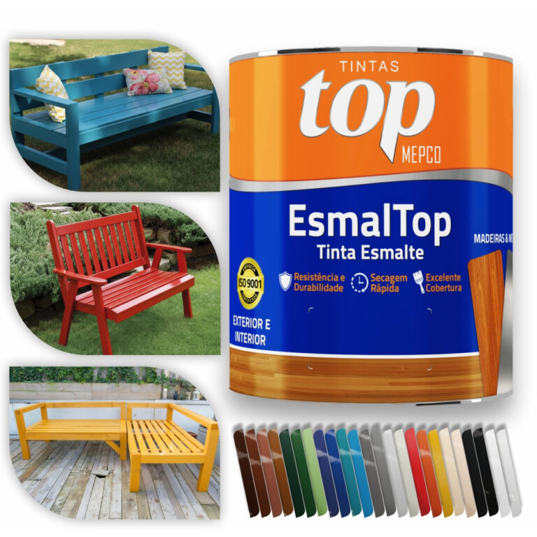 Tinta Para Metal e Madeira – Esmalte Sintét