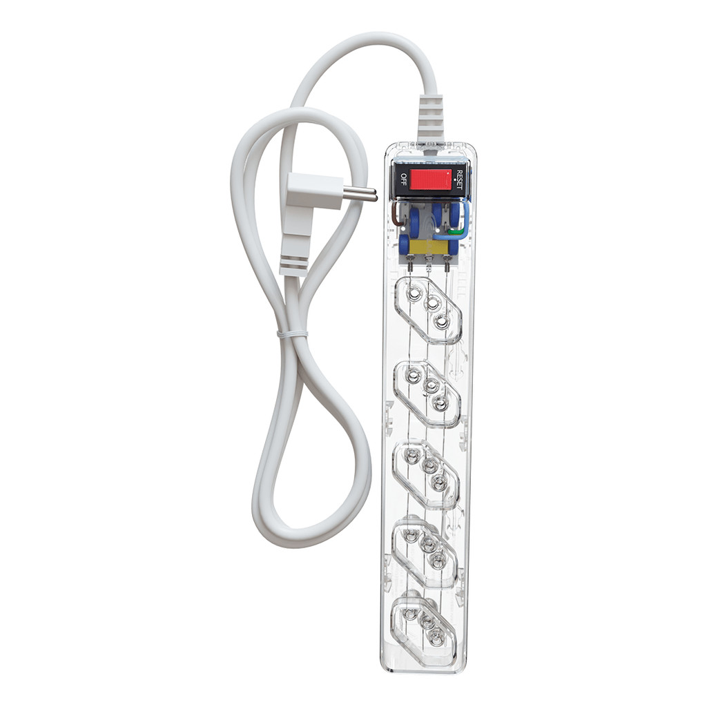 Filtro de Linha iCLAMPER Energia 5 com Proteção contra Surtos Elétricos (DPS) para PC, monitor, etc