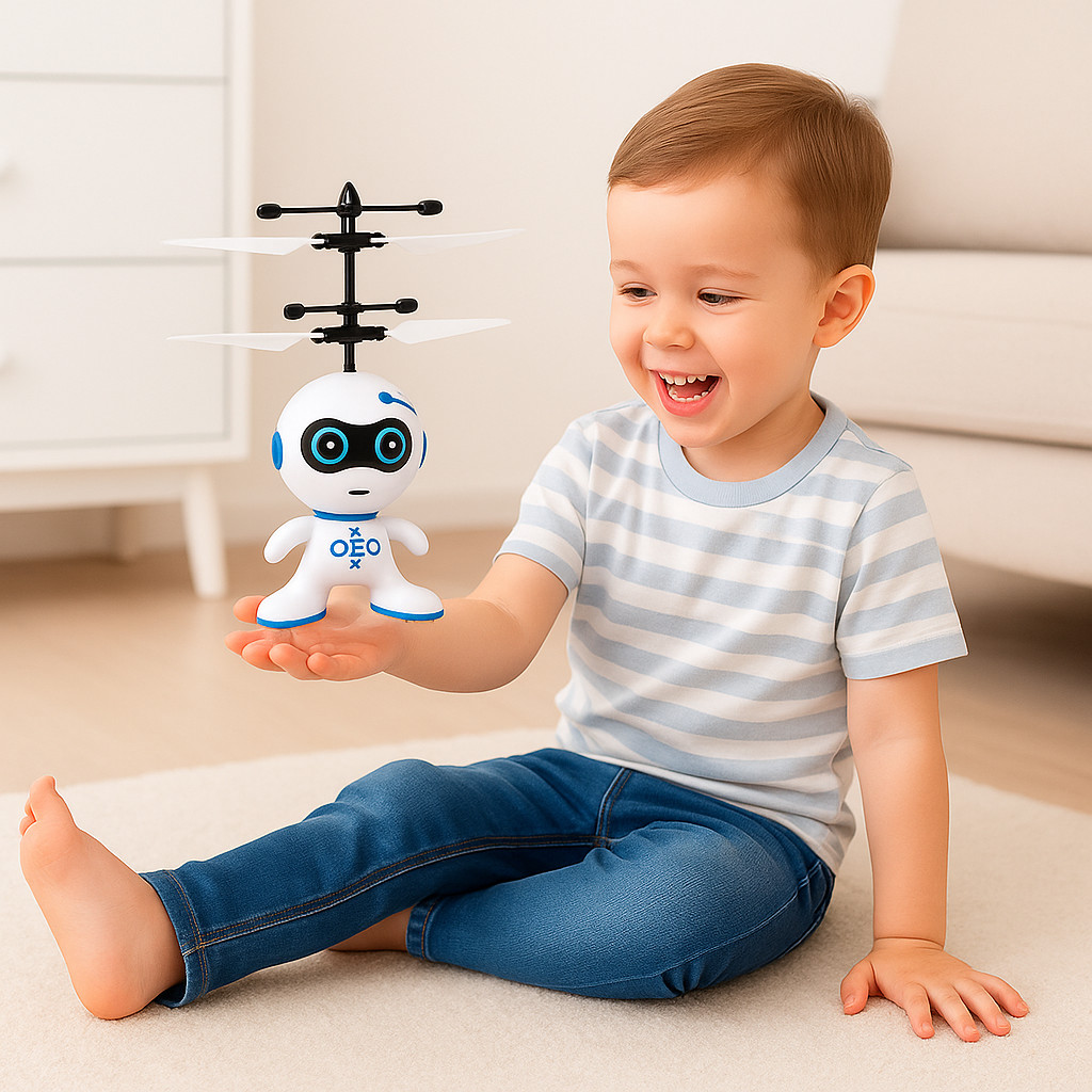 Brinquedo Mini Drone Robo helicoptero Voador Infravermelho brinquedo infantil