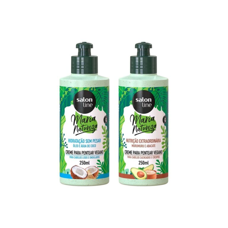 Kit com 2 Cremes Para Pentear Maria Natureza Hidra