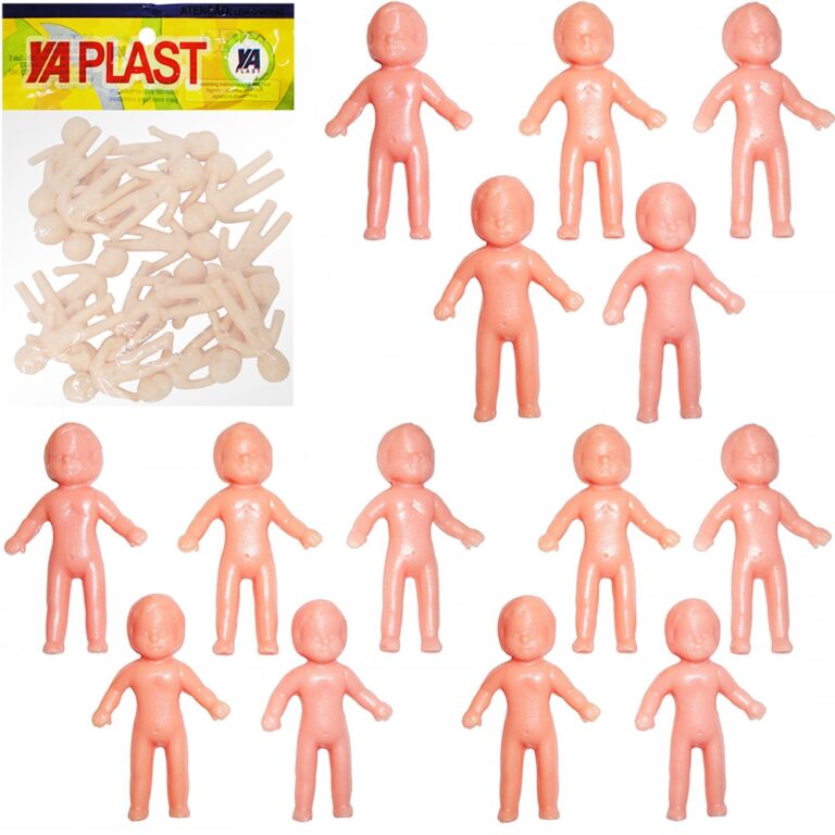 Brinquedo Mini Boneco Pelado com 40 unidades Lembr