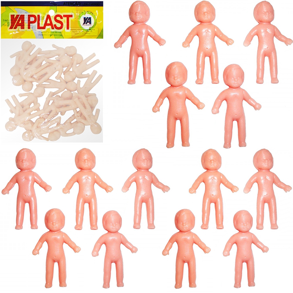 Brinquedo Mini Boneco Pelado com 40 unidades Lembrancinha – XAXA