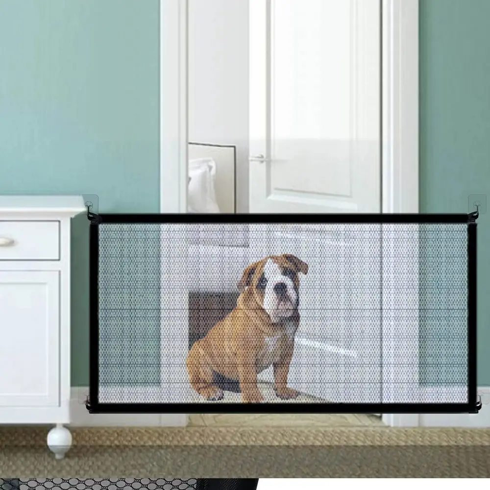 Cercadinho Para Cachorro e Crianças Tela Resistente com Gnacho Adsivo Cerca