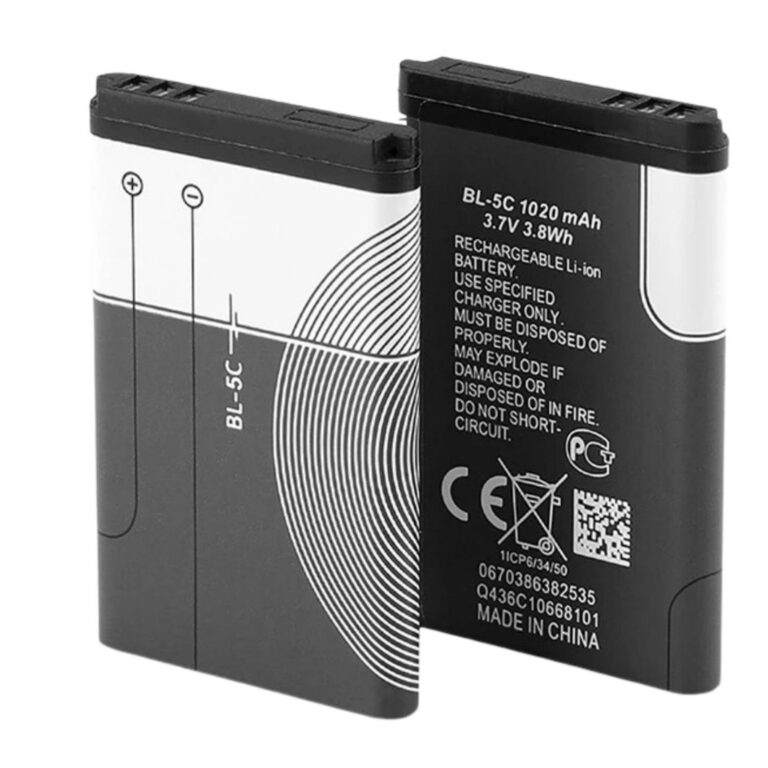 Bateria Bl-5c 3.7v 1020mah Bl5c 3.8wh Recarregavel