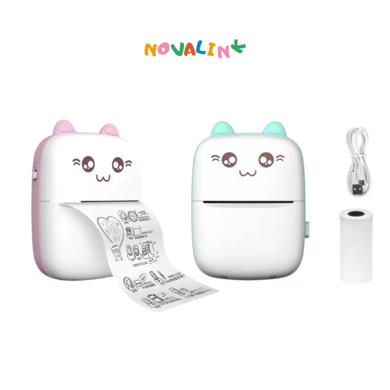 Mini Impressora Térmica Portátil De Bolso Blueto