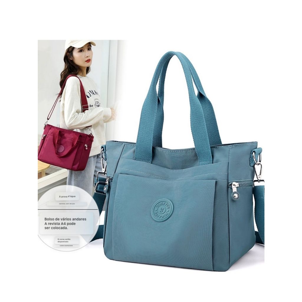 Bolsa Feminina transversal casual de ombro – estilo saco grande