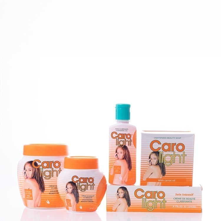 Kit Caro Light Creme Clareador 120ml + Sabonete 10