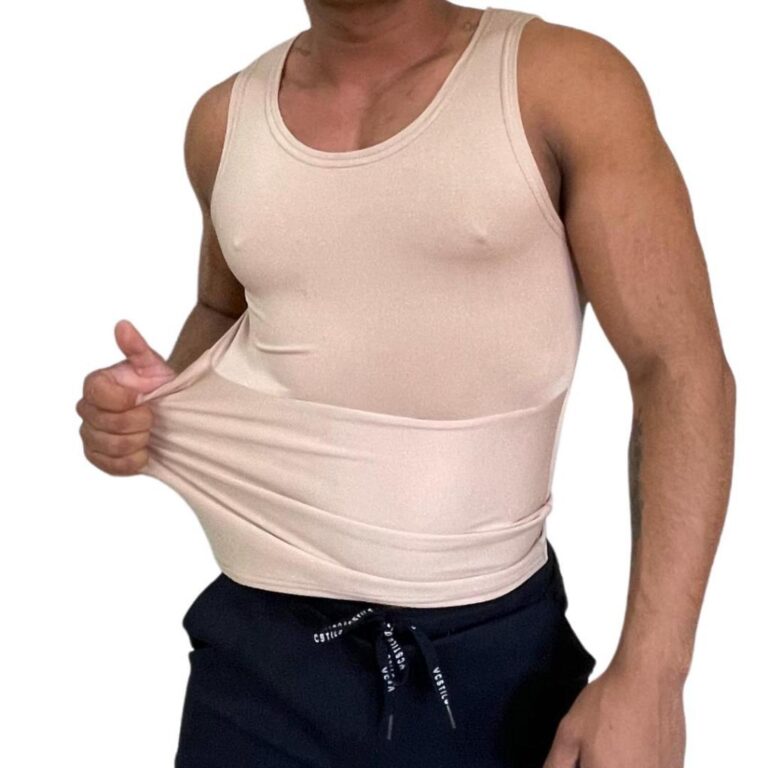 Cinta Modeladora e Postural Masculina Alta Compres