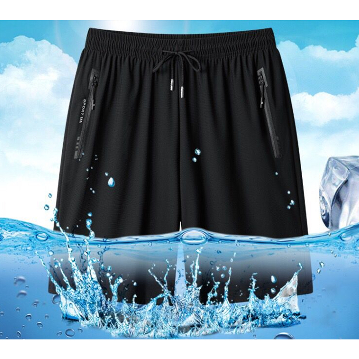 Bermuda Short Masculino  Praia 2 Bolsos Zíper Sec