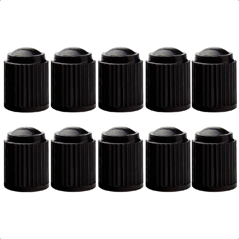 Kit 10 Tampa Tampinha Preta Para Válvula Bico Pne