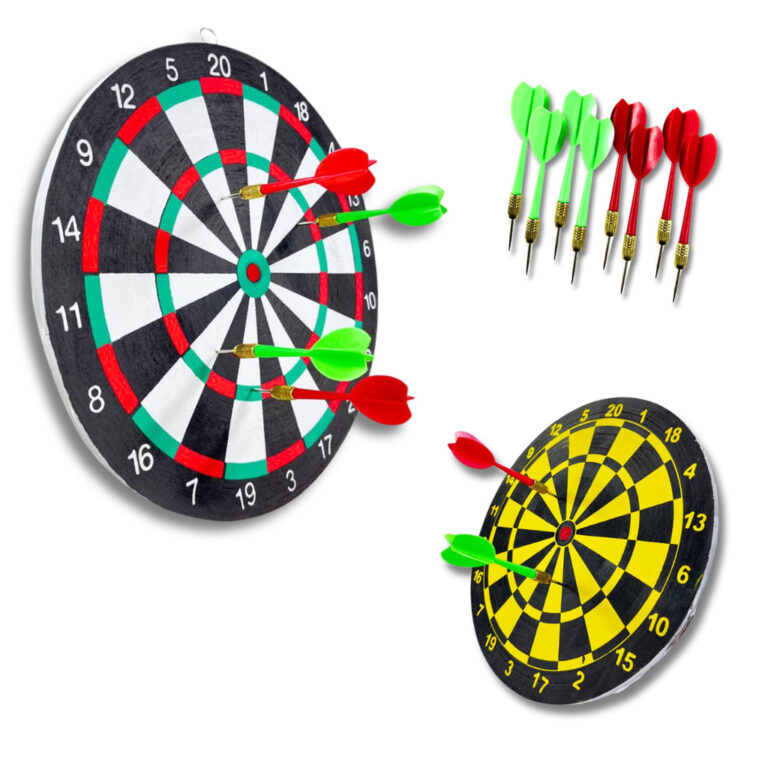 Jogo De Dardos Profissional Grande Alvo Certo Dard