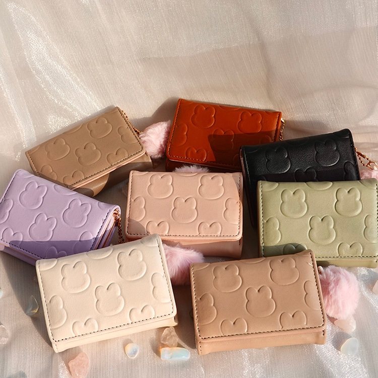 Carteira Feminina com Pompons | Novo Estilo Cartei