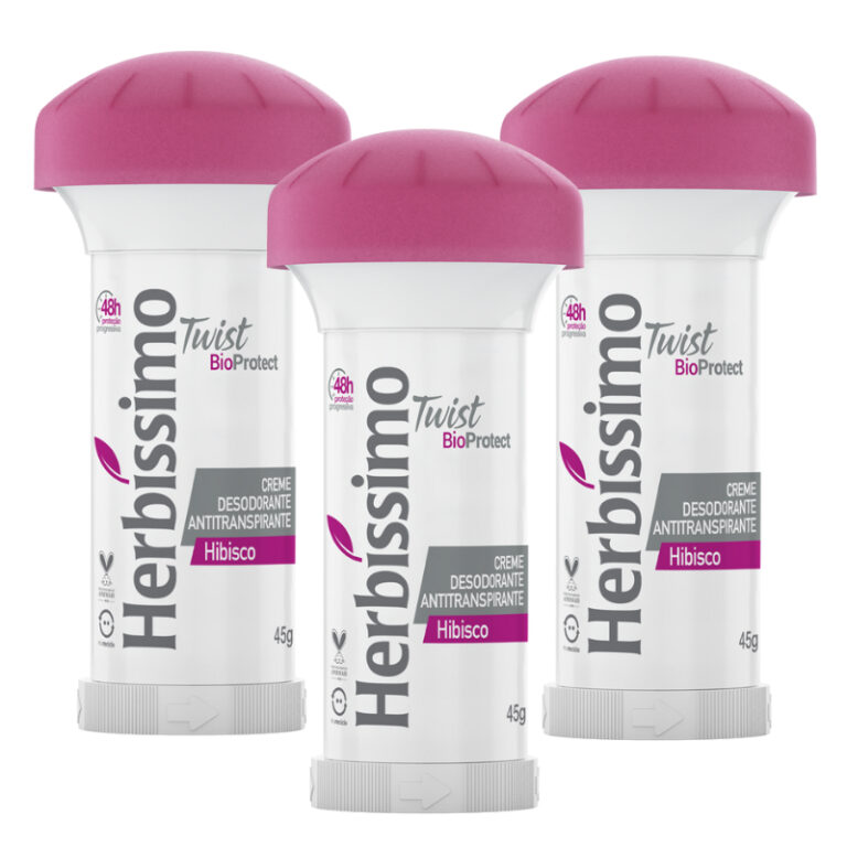 Kit Desodorante Twist Antitranspirante Hibisco Her